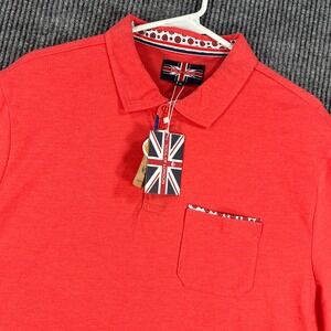 Soul of London Polo Shirt Mens XL Extra Large Pink Short Sleeve Casual Golf New